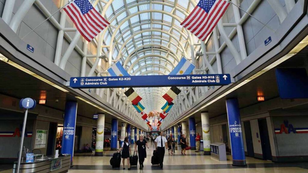 World's busiest airports, O'Hare International Airport, Chicago, Illinois