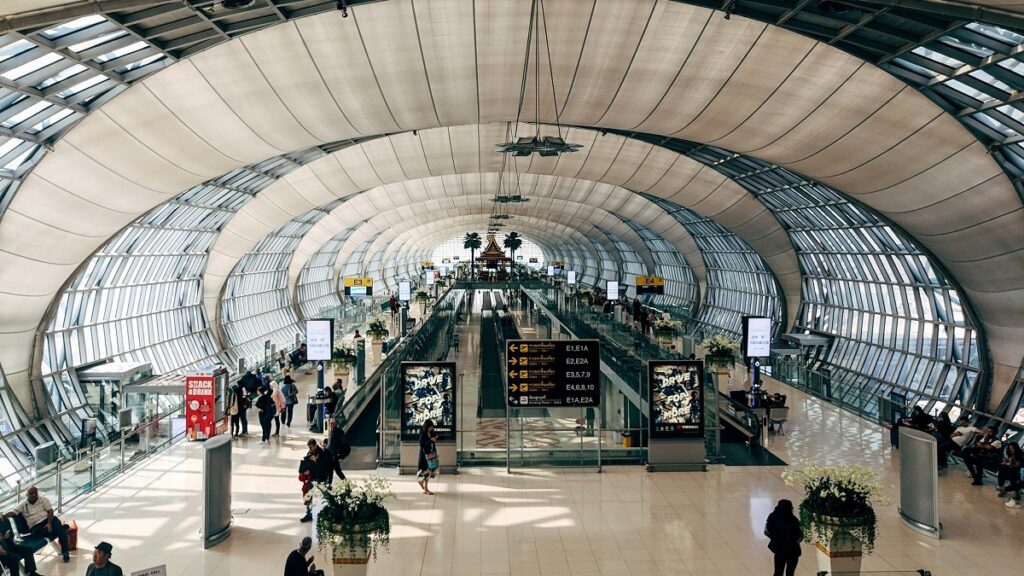 Suvarnabhumi International Airport in Bangkok is one of the top Asian Airports