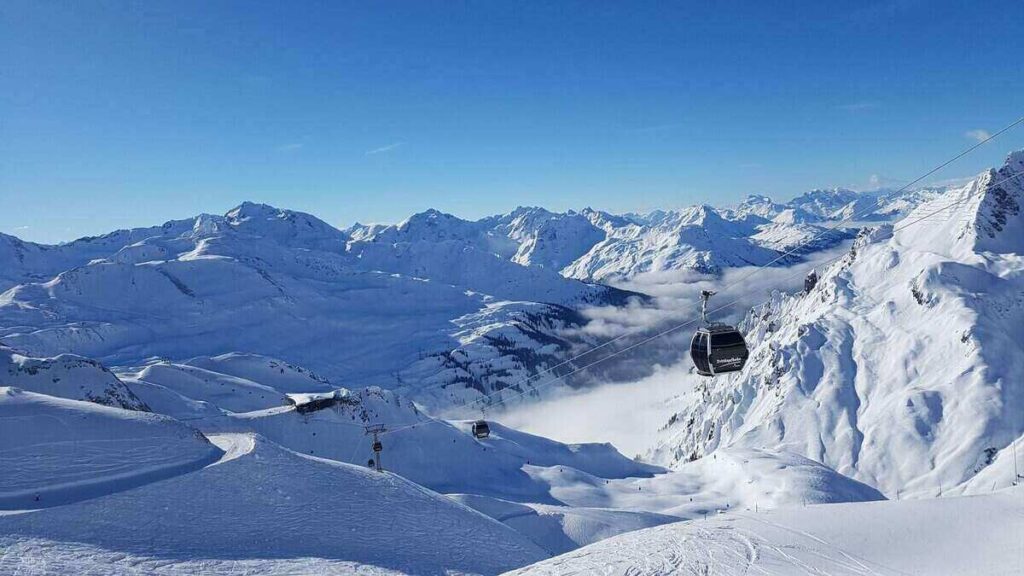 Best skiing in the world, St. Anton, Austria