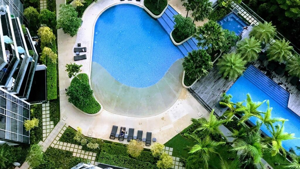 Singapore staycation requirements hotel pool