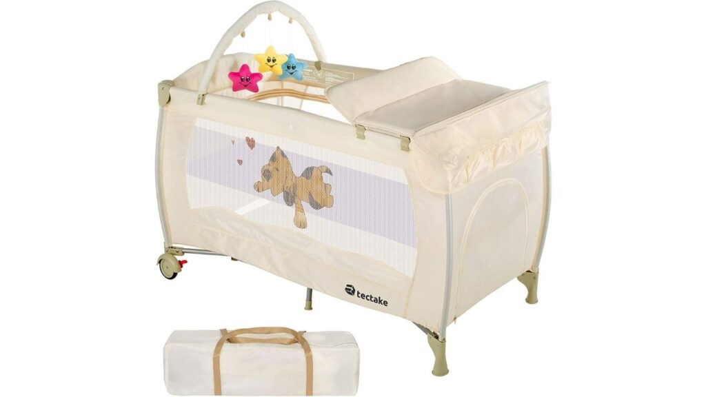 Baby travel cot, TecTake Travel Cot