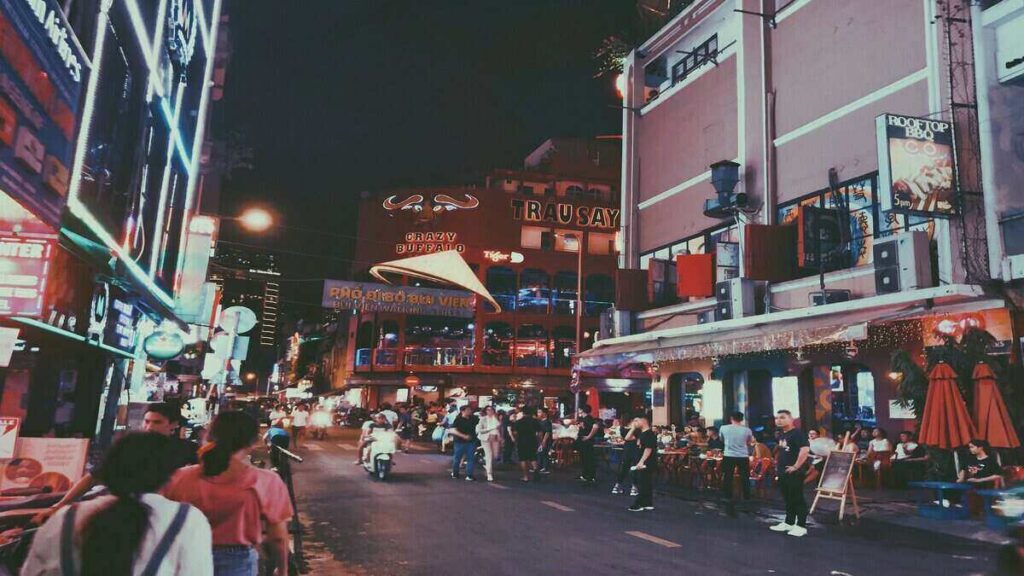 Experience a mix of local and tourist night life at this famous Walking Street