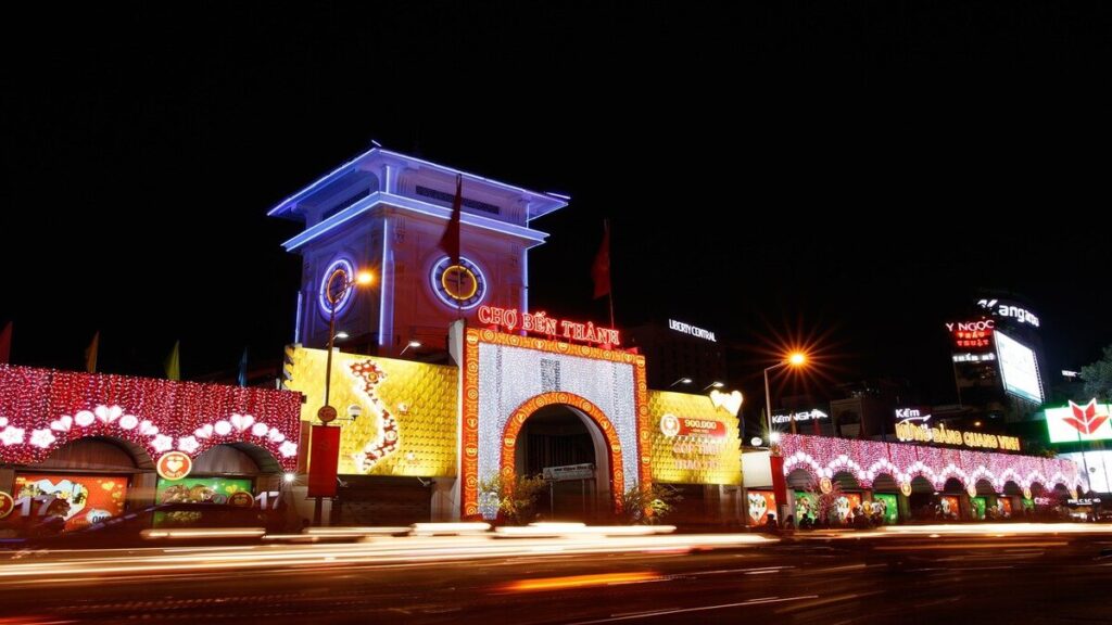 Ho Chi Minh City's Ben Thanh market