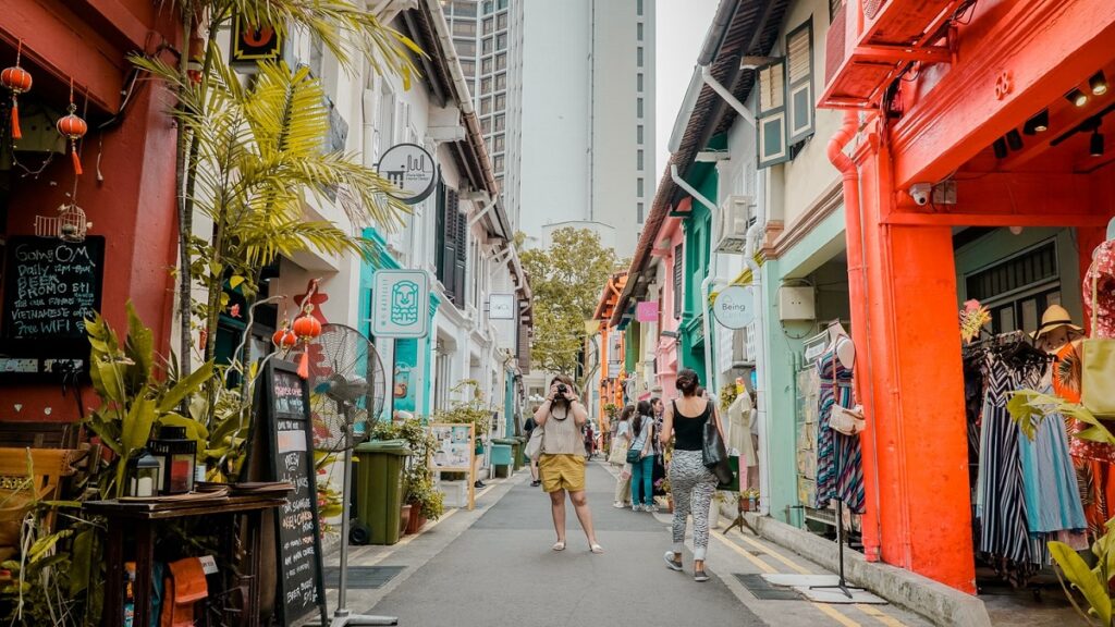 Haji Lane is a popular place for fun and free things to do in Singapore