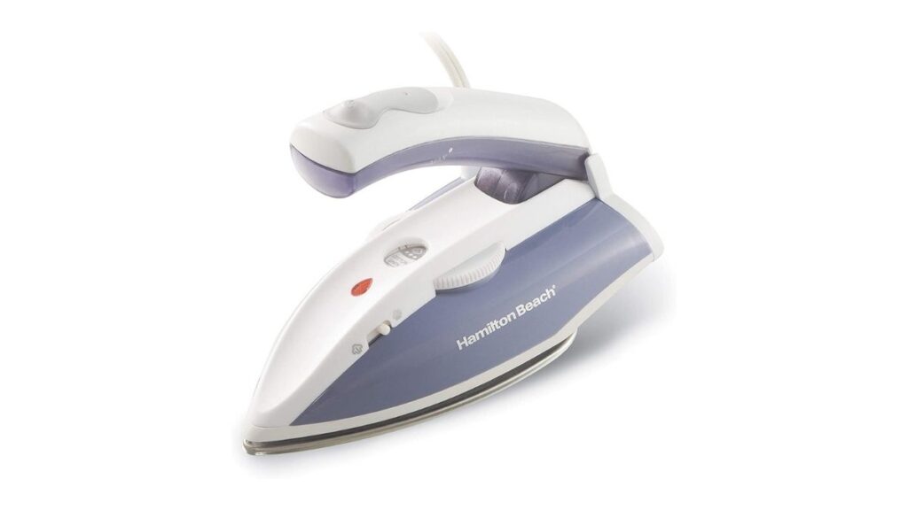 Small travel iron