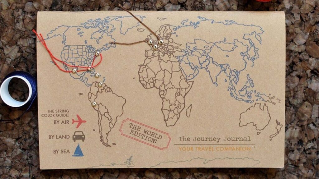 The journey journal is one of the best travel journals out there