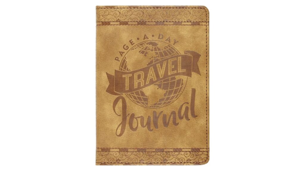 Page-a-day offers a traditional old school travel journal for travellers
