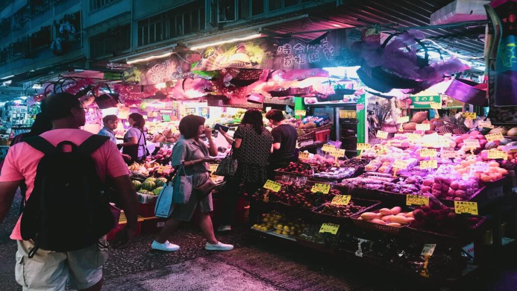 Explore another side of the Hong Kong nightlife at Temple Street night market