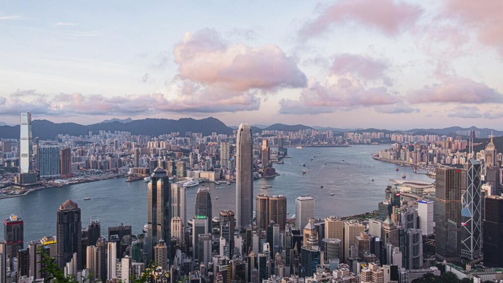 One of the most popular things to do in Hong Kong is climb The Peak