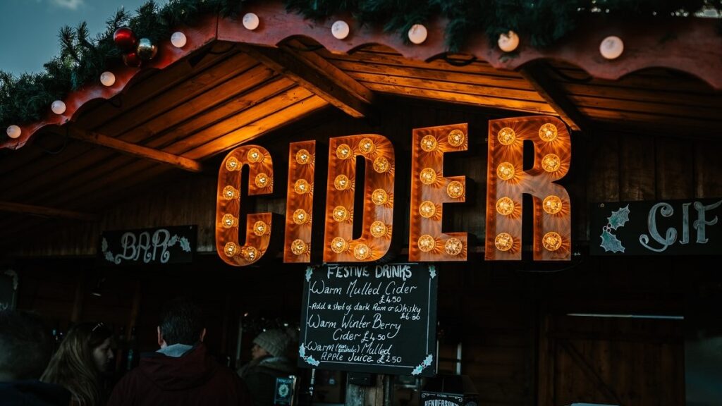 Cider is a popular drink in certain countries