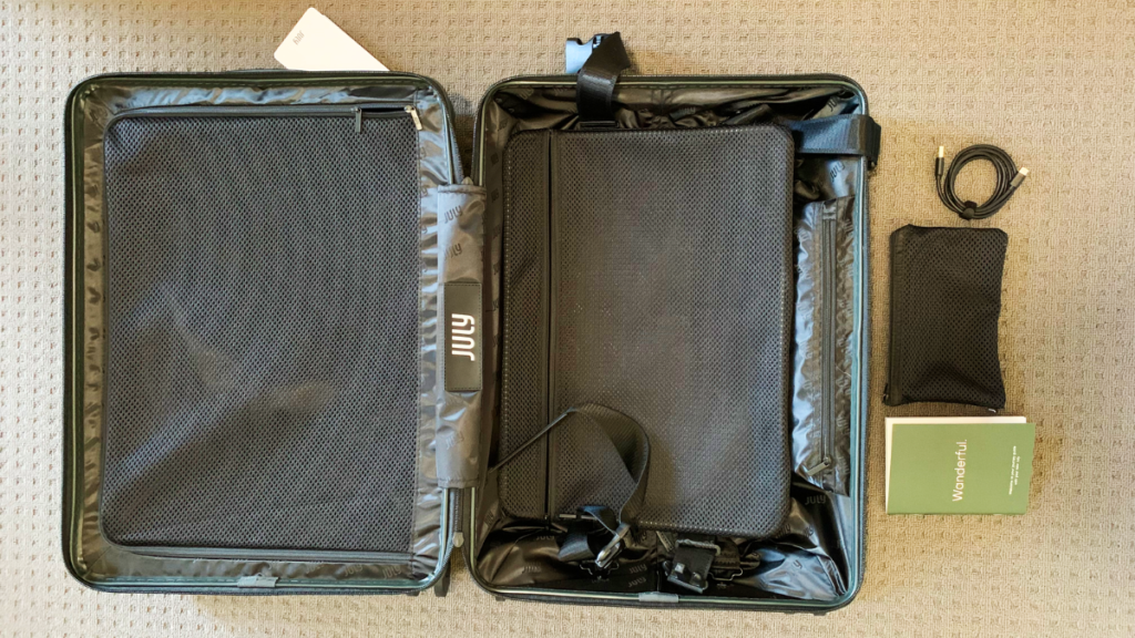 July Carry On Pro review - suitcase