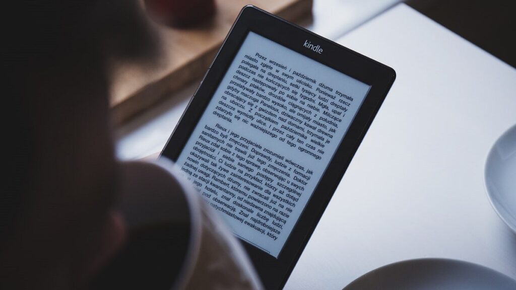 Ebook readers are a great travel gift for travellers who love to read