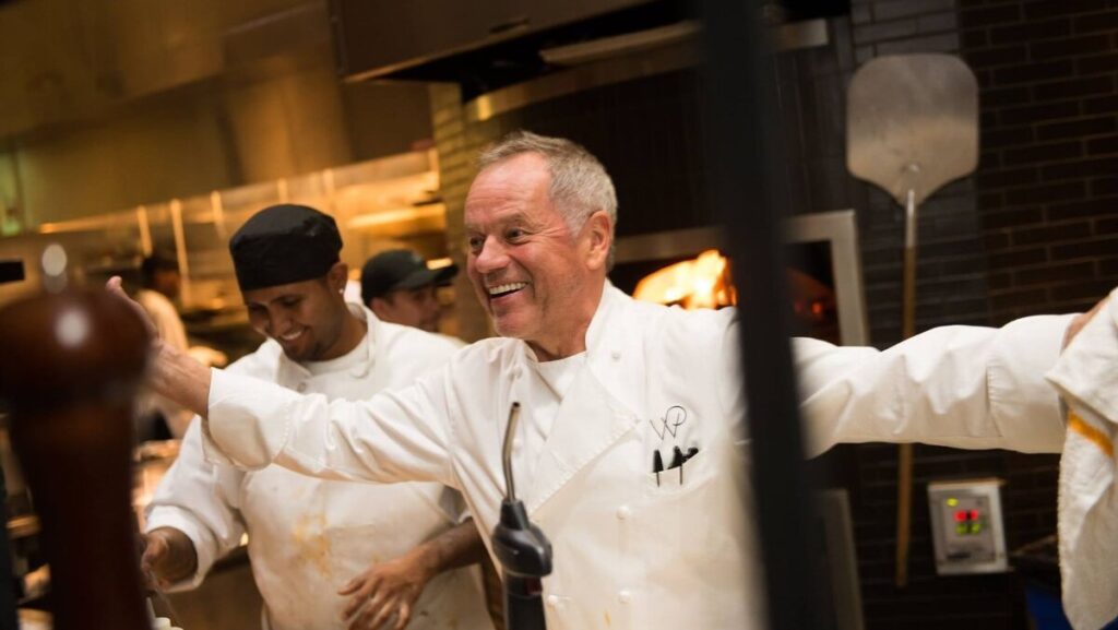 Wolfgang Puck is super popular and often the answer to the question, "Who is the best chef in the world?"
