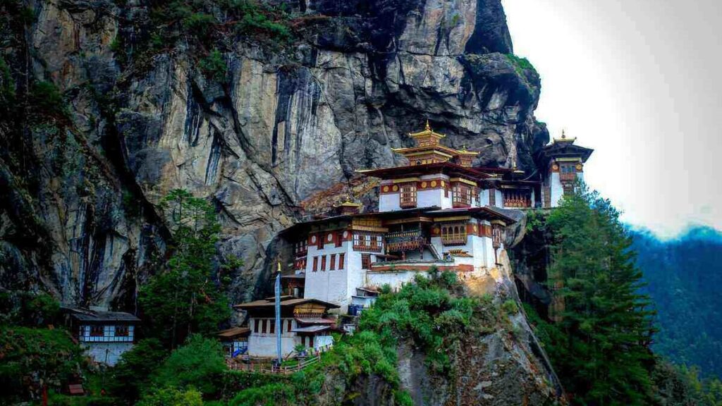 Most beautiful landscapes in-the world tigers nest monastery
