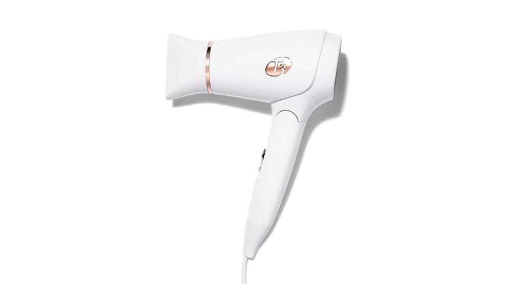 10. T3 Featherweight folding travel hair dryer