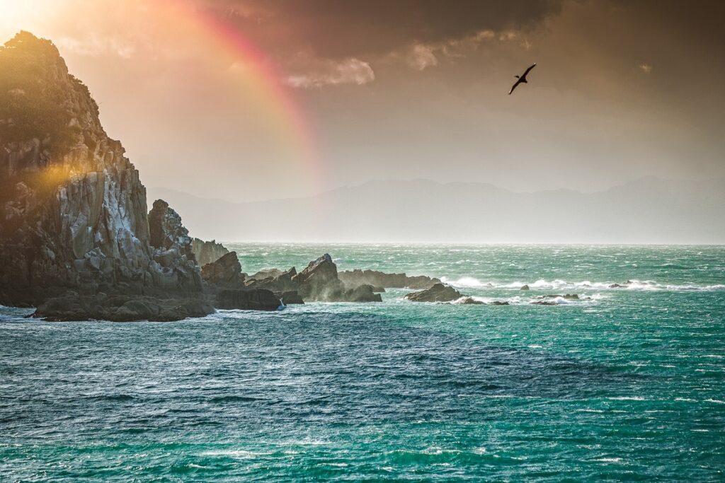 Stormy Scenes in Abel Tasman National Park by Lukasz Larsson Warzecha New Zealand