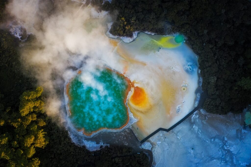 The Surreal Wai-O-Tapu Thermal Park Rotorua by Navaneeth Unnikrishnan