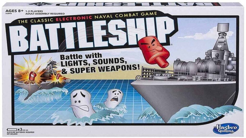 Travel games for kids, Battleship