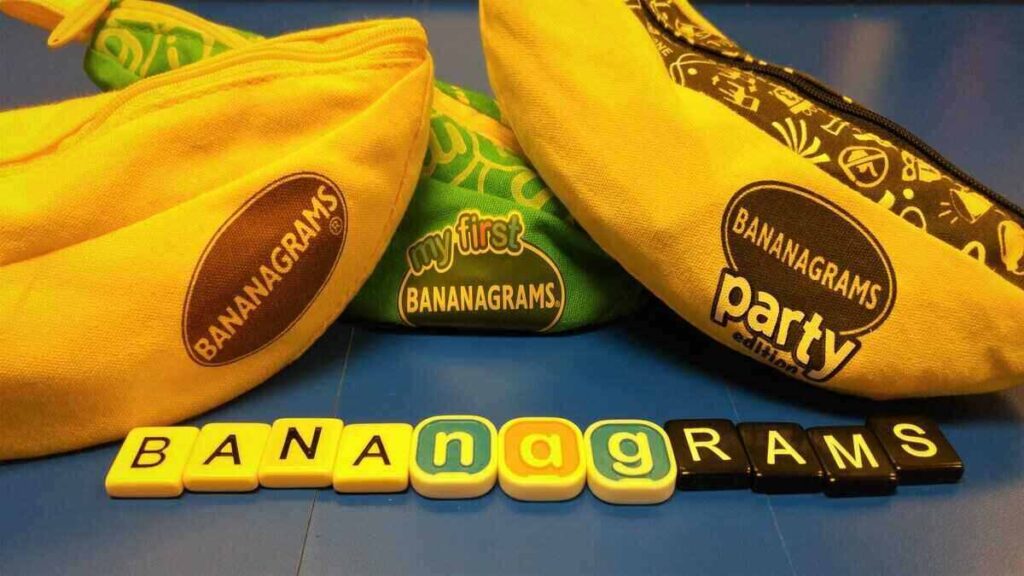 Best travel game kids, Bananagrams