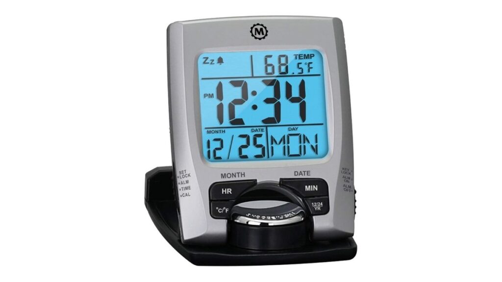 Best travel alarm clock, Marathon