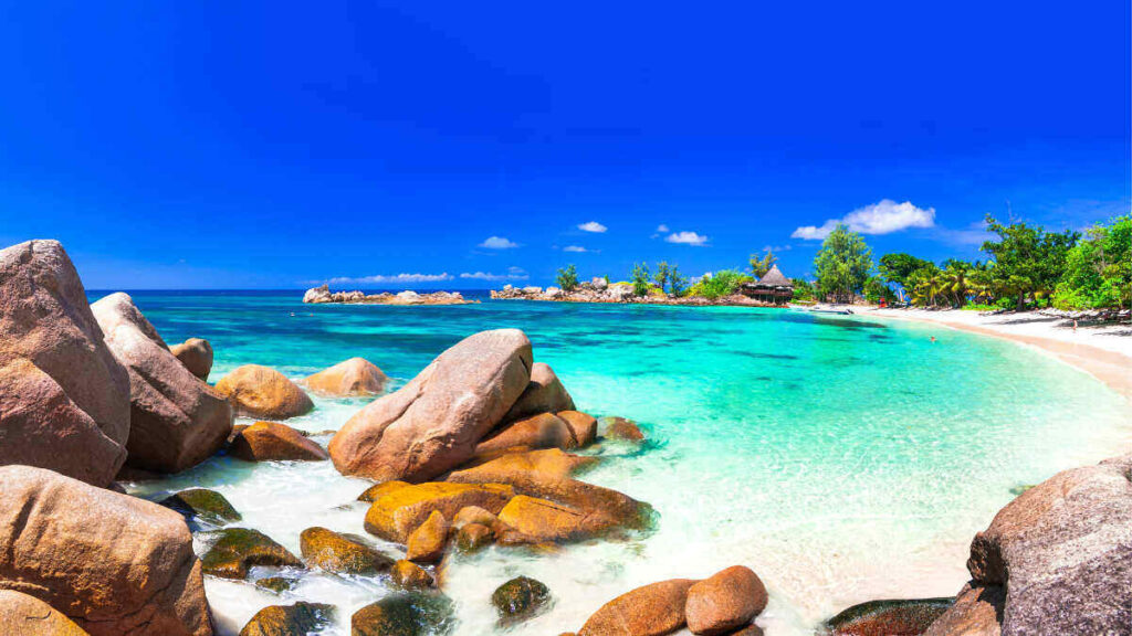 Visit the Seychelles in July and be amazed at its beautiful beaches