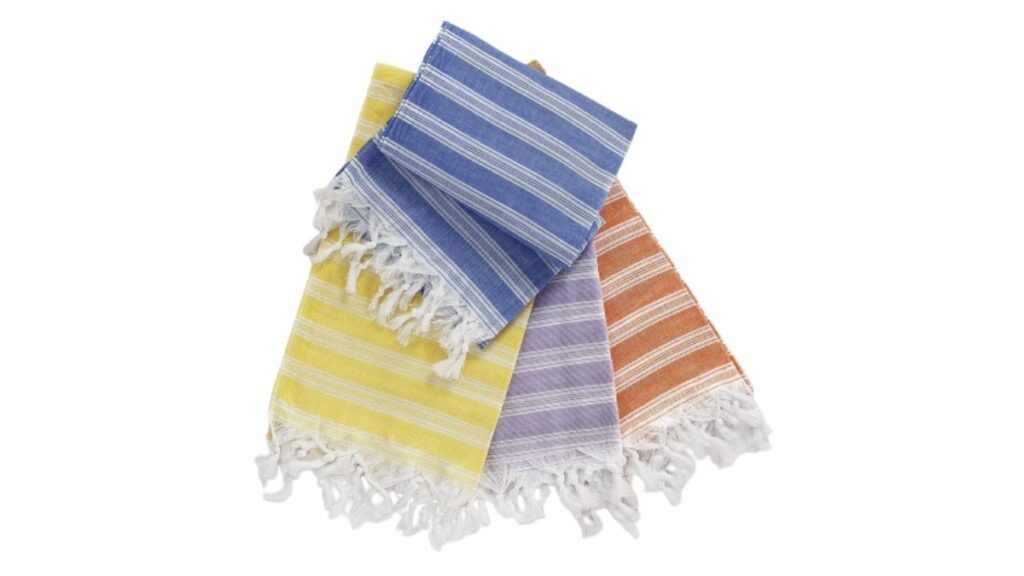 Beach travel towels, Cotton and Olive eco towel