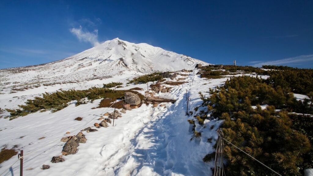 Mount Asahidake, Hokkaido, Japan International Mountain Day