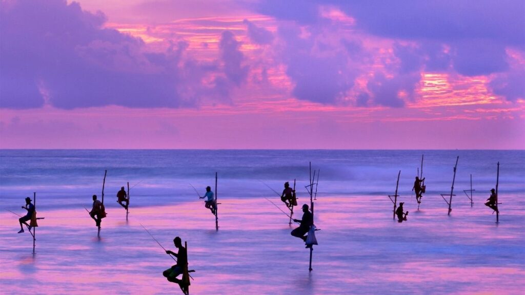 Fishermen - best time to visit Sri Lanka