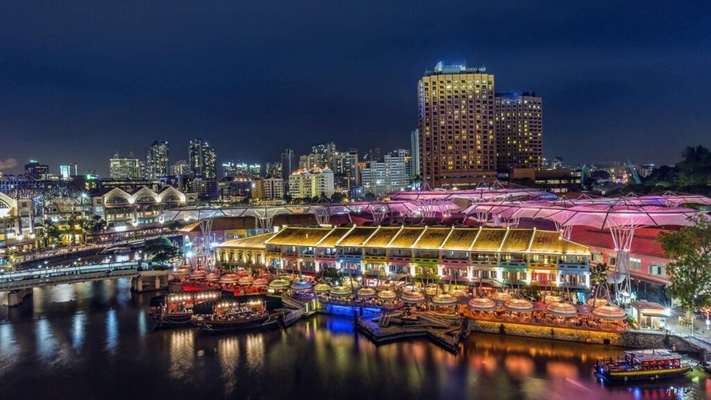Singapore tourist attractions - Clarke Quay