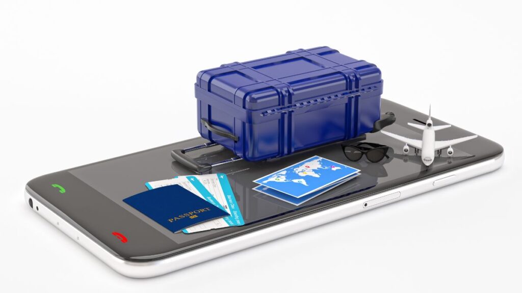Mobile travel apps - ease of access to travel services