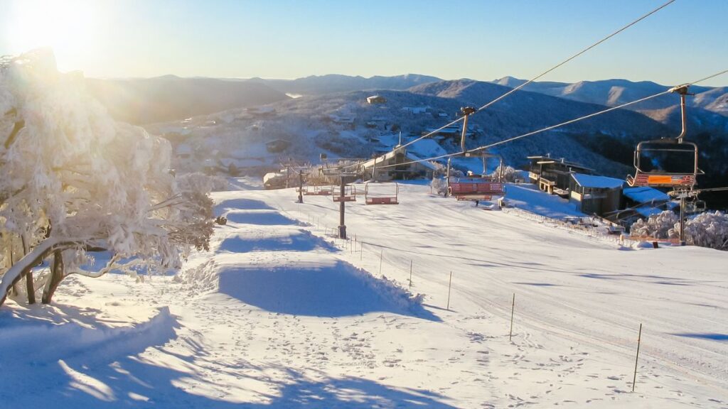 Asians travel to Australia in the Winter time to enjoy the cold weather