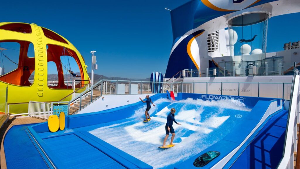 Sky Pad, RipCord by iFly and FlowRider - Spectrum of the Seas, Royal Caribbean