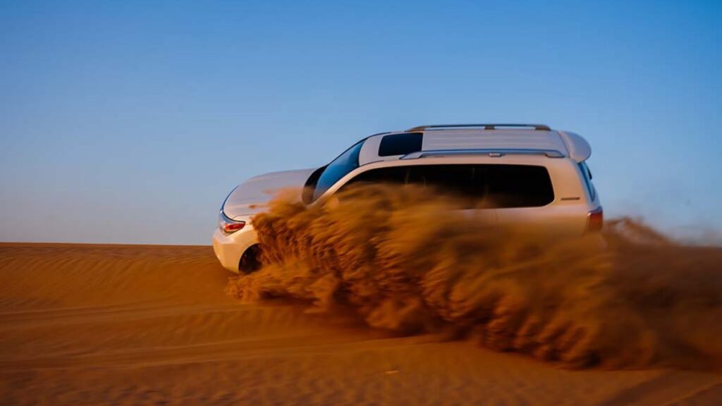The Desert Safari is an amazing experience and is easily one of the best places to visit in Dubai 