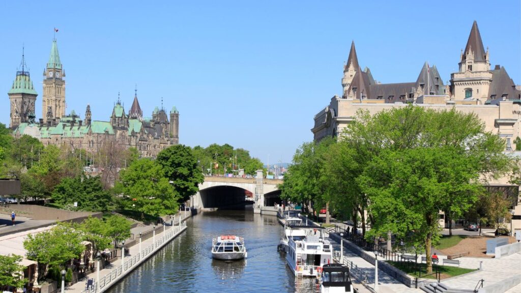 UNESCO World Heritage site - Rideau Canal