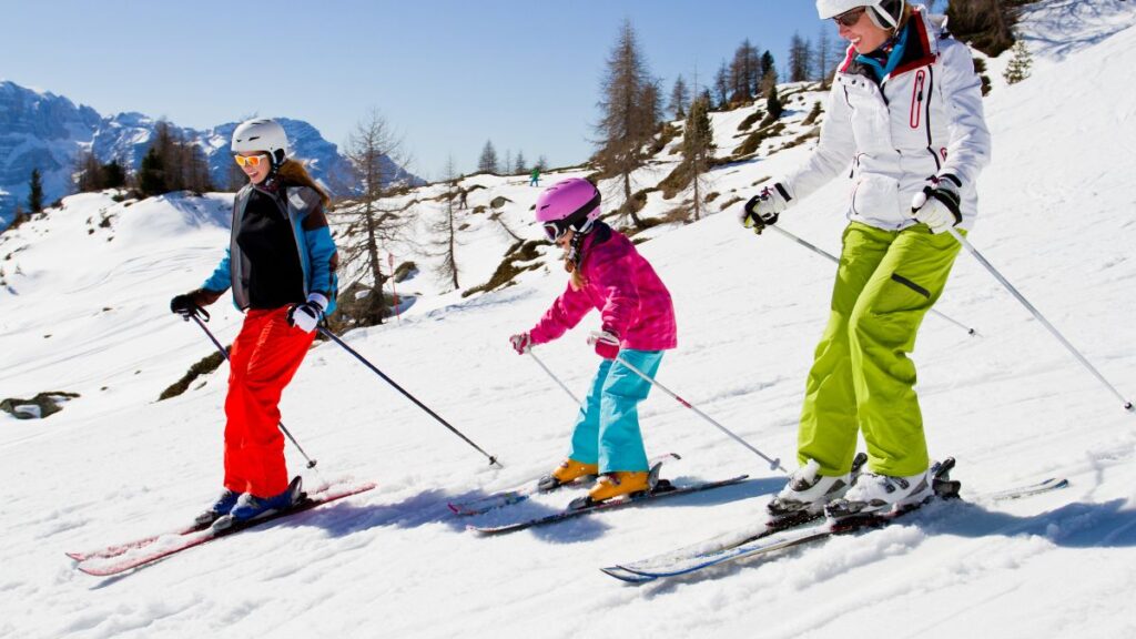 A ski holiday can be fun trip for the whole family