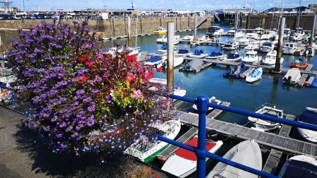 Guernsey is a small island, so sailing is commonplace