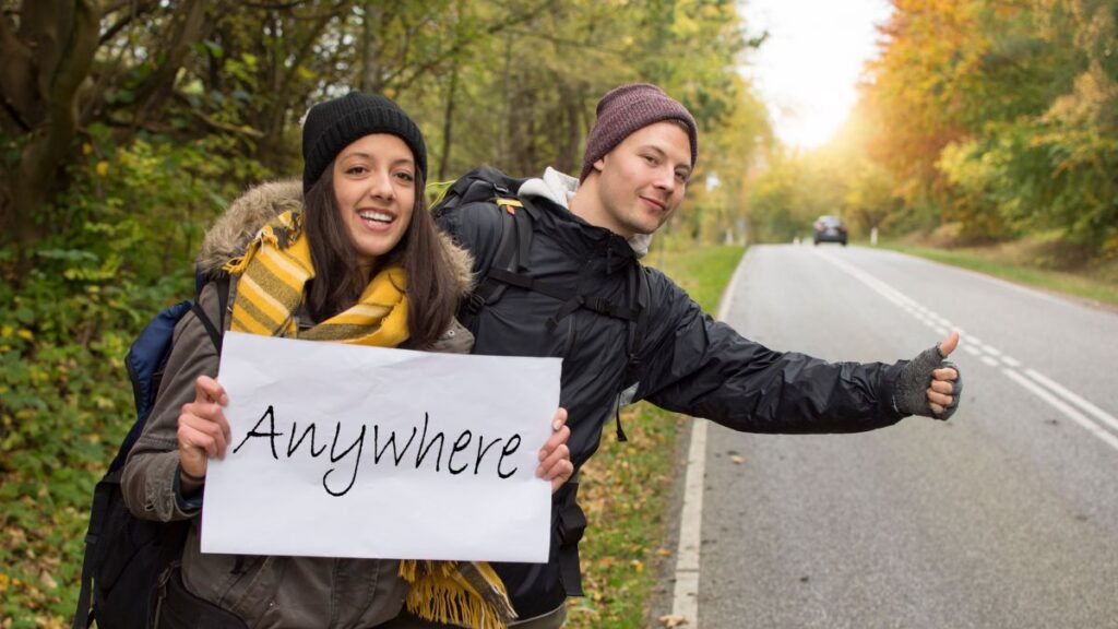 When wondering how to travel for cheap, you might consider hitchhiking, but please be careful