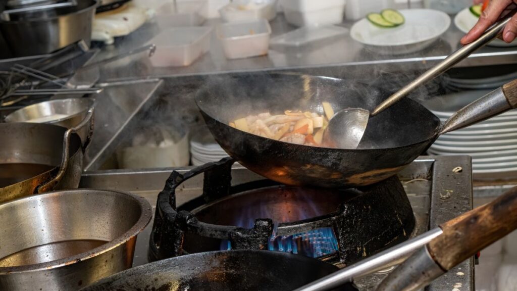 Wok Hey or the burnt flavour is a big part of the Asian cuisine