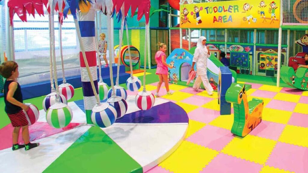 Cheeky Monkeys has a great soft play area in Dubai