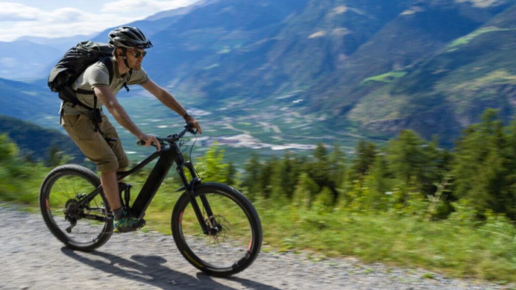 Mountain biking for adrenaline junkies in the Italian mountains is a perfect trip