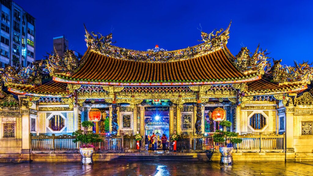 No visit to Taipei is complete without seeing the historical Longshan temple