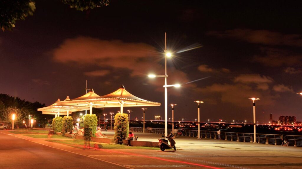 Take a leisurely bike ride by Tamsui River if you are wondering what to do in Taipei