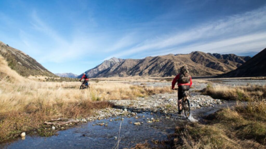 Why not try the St James Cycling Trail if you want scenic mountain biking in New Zealand