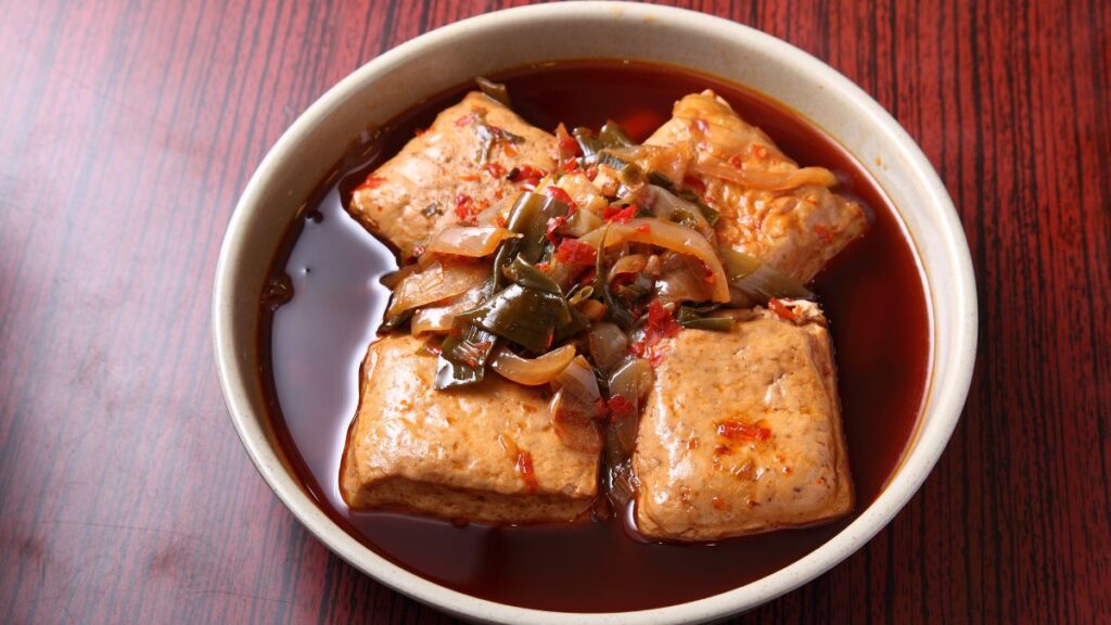 Though an acquired taste, Stinky tofu is a popular Taiwan food that is eaten by most people