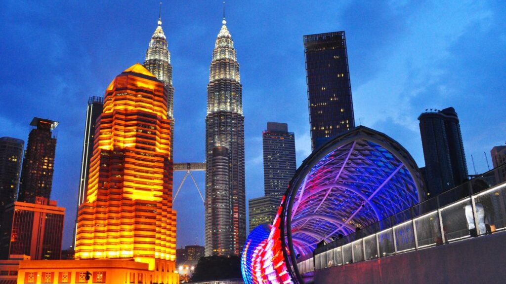 The Malaysian skyline is something you will notice on your trip to Malaysia