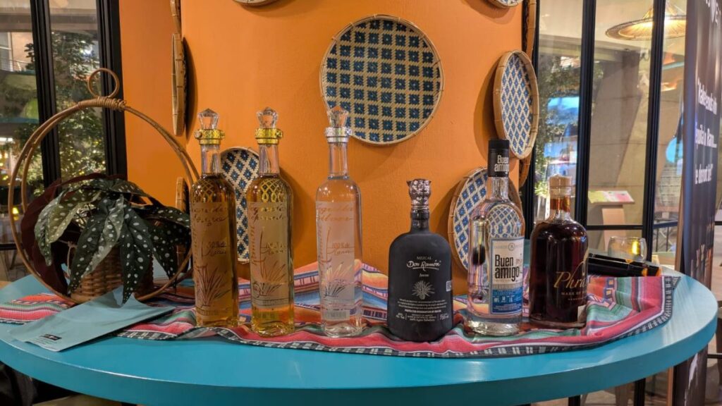 The Tequila Don Ramón series at a recently held event at Tomatillo