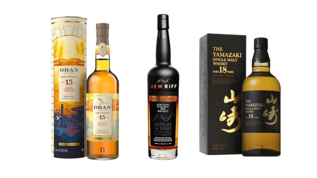 The list of the best whiskies in 2025 has a wide variance