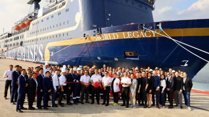 World Legacy World Cruises relaunches in Singapore